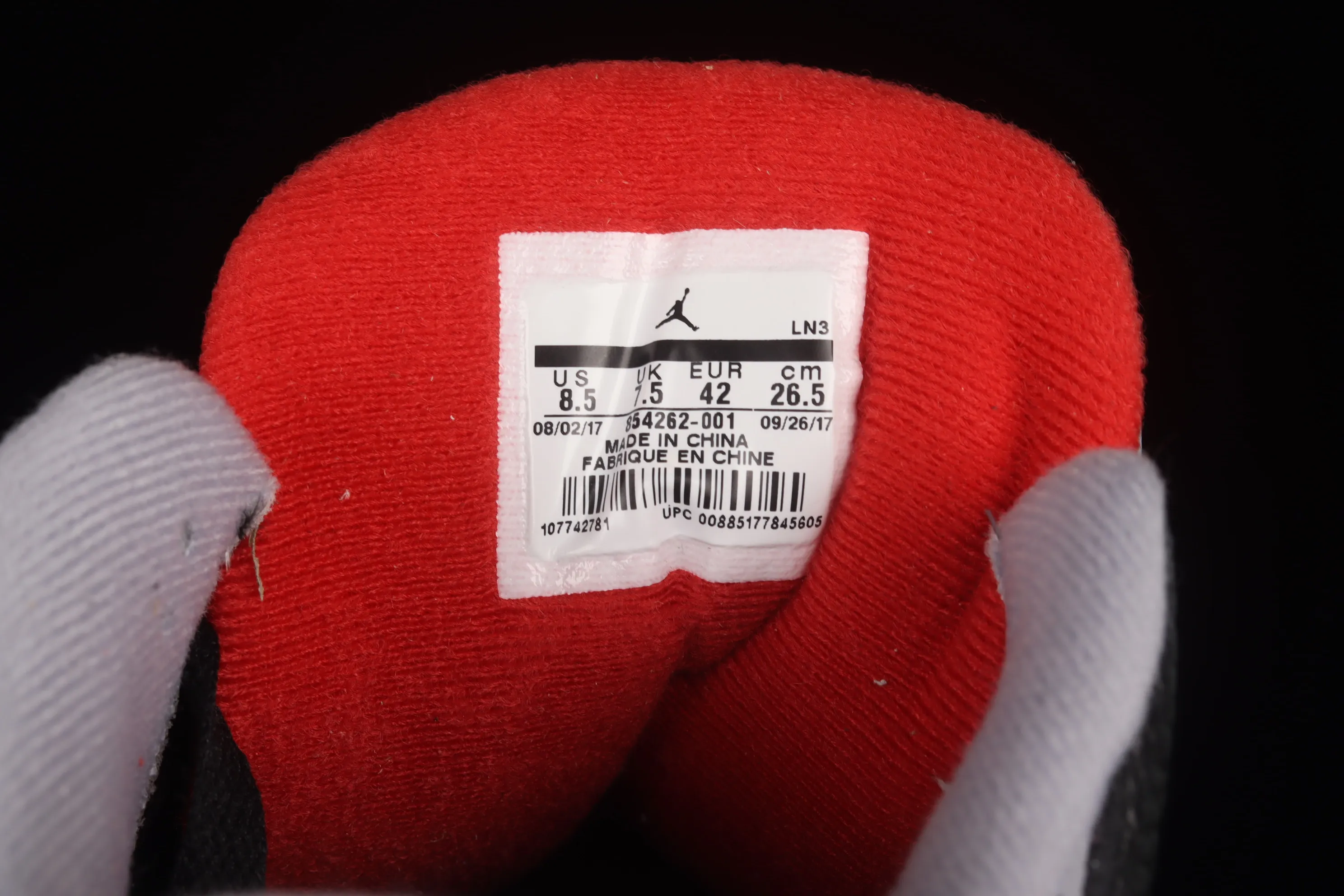 All Categories Air Jordan Jordan Series Basketball Shoes Air Jordan 3 Foreign Trade Version Air Jordan 3 Retro Black Cement (2018) AJ3 Joe 3 Retro Black Cement 854262-001